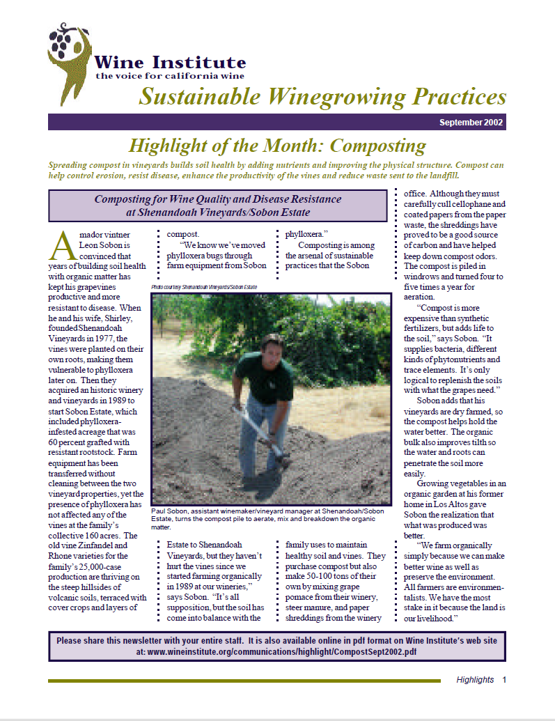 Highlights Newsletter - Composting